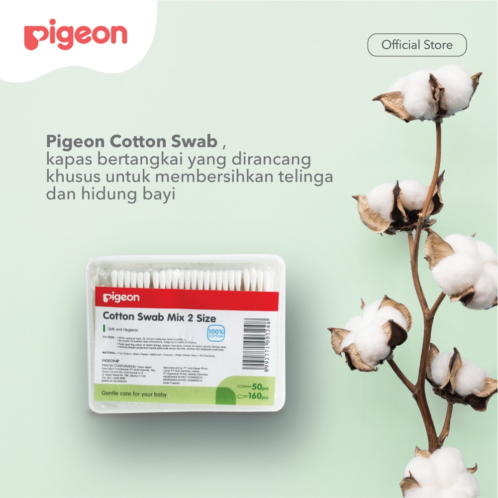 Pigeon Cotton Swab Mix 2 Size