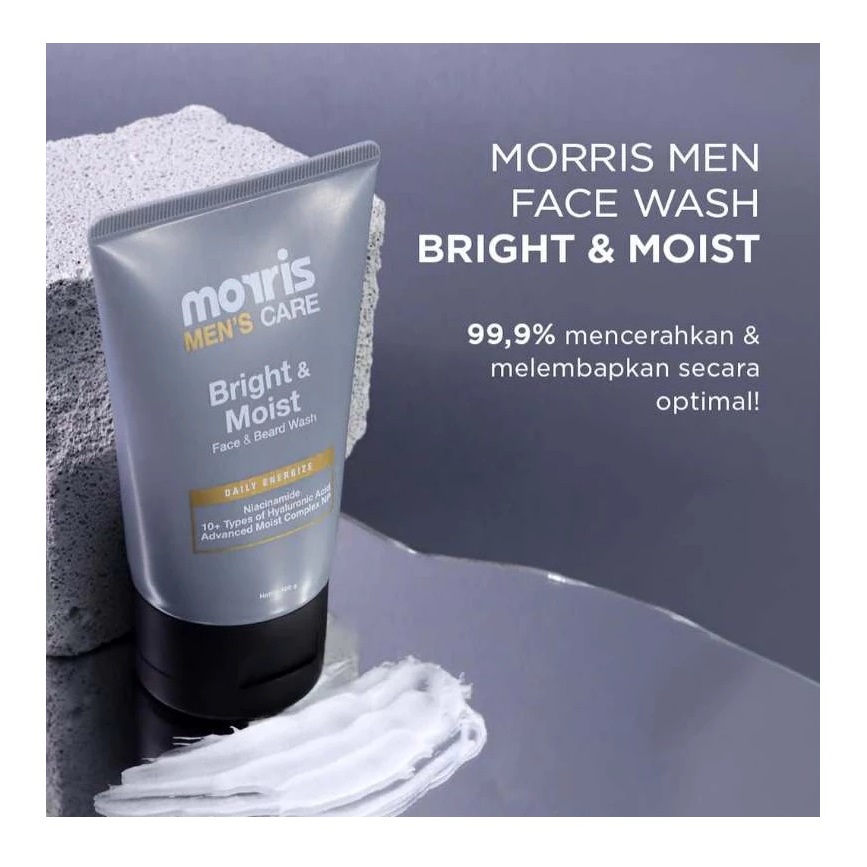 Aroma Prima Livindo Morris Men's Care Bright and Moist Face and Beard Wash