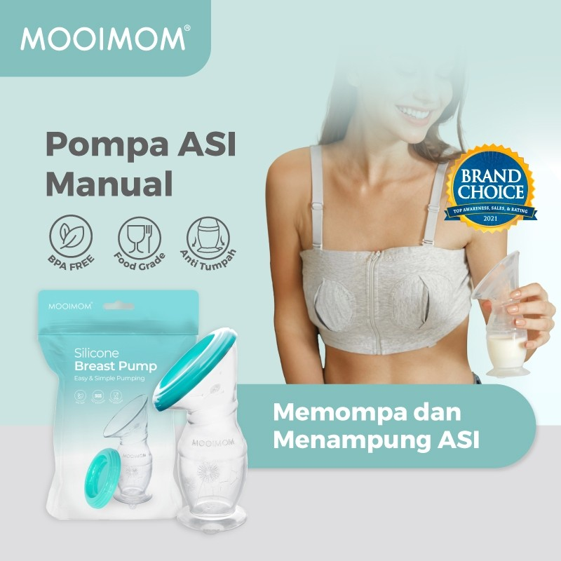 Mestika Persada Makmur MOOIMOM Silicone Breast Pump  A7002