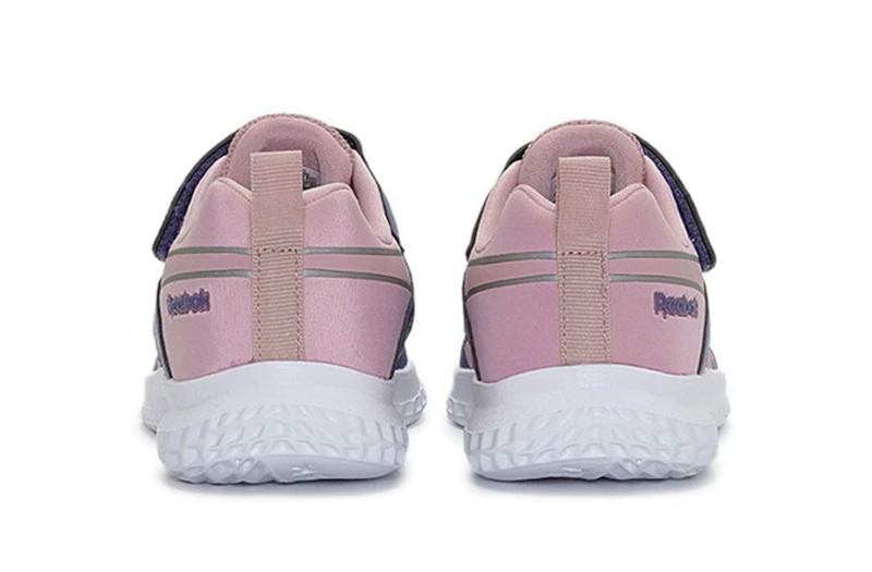Reebok Rush Runner 5 Elastic Lace & Top Strap Girls Twilight Purple 4