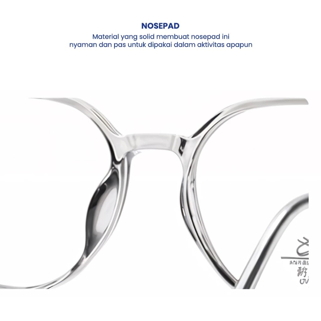 IOOI Eyewear Kacamata Round Anti Radiasi 2