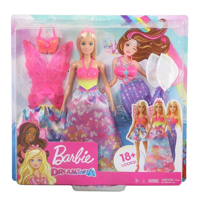 Mattel Barbie Dreamtopia Dress Up Gift Set