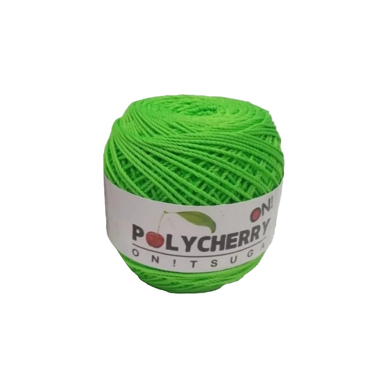 Onitsuga Benang Rajut Polyester Polycherry 1