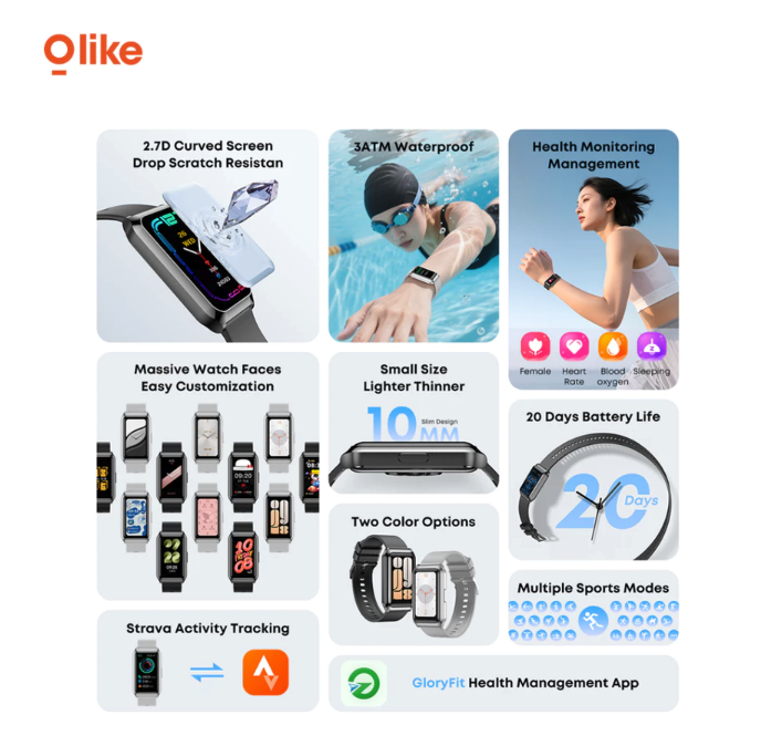 OASE Teknologi Asia Olike Smartband B3