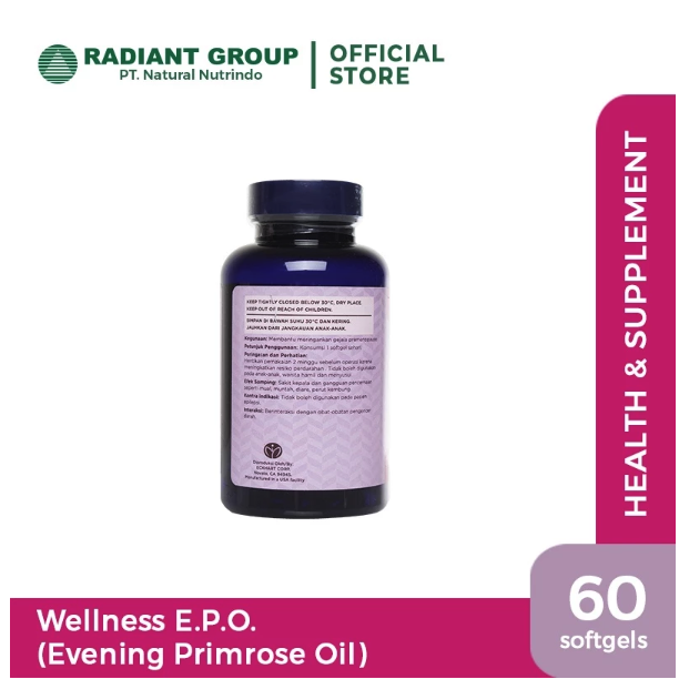 Natural Nutrindo Wellness E.P.O (Evening Primrose Oil)