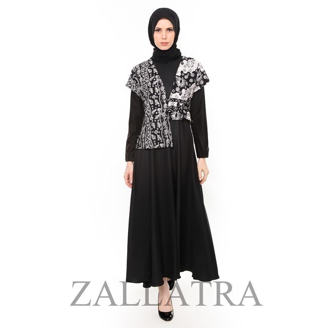 Zallatra Gamis Batik Wanita Asli Jambi GM05
