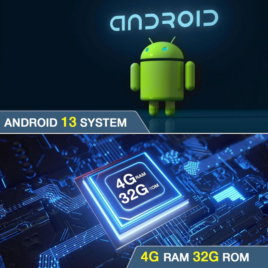  Acroder Head Unit Android 7inch+Fan+AHD RAM 4+32G