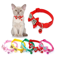 Kalung Kucing Pita + Lonceng