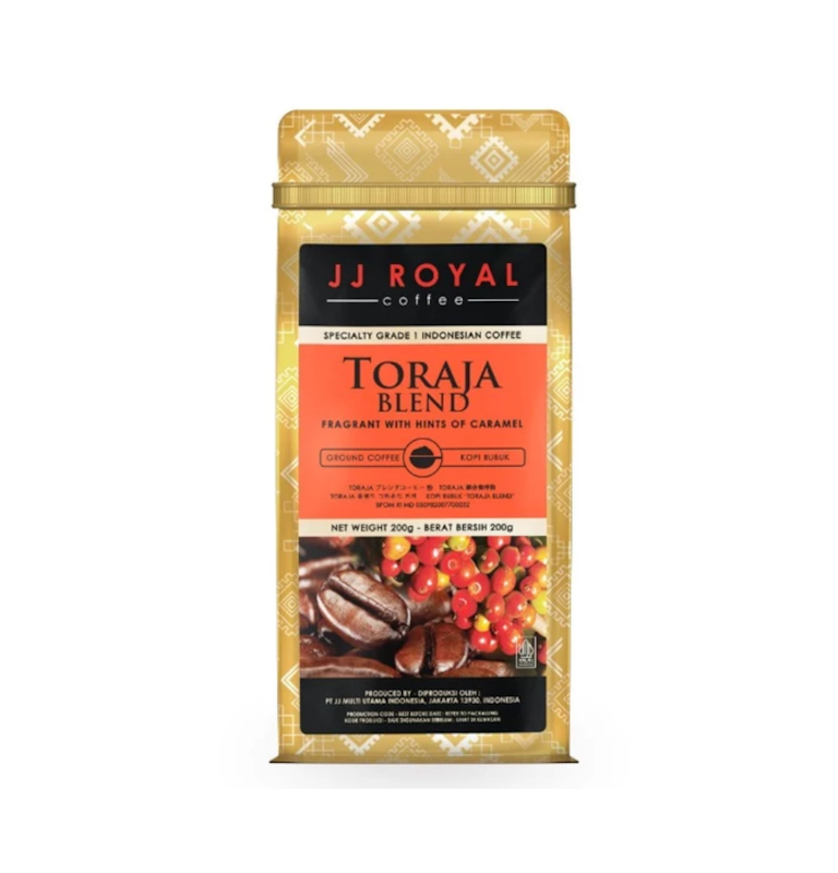JJ Royal Coffee Toraja Blend Ground 1