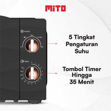 Mahakarya Sukses Indonesia MITO Electric Microwave 20L MIC200
