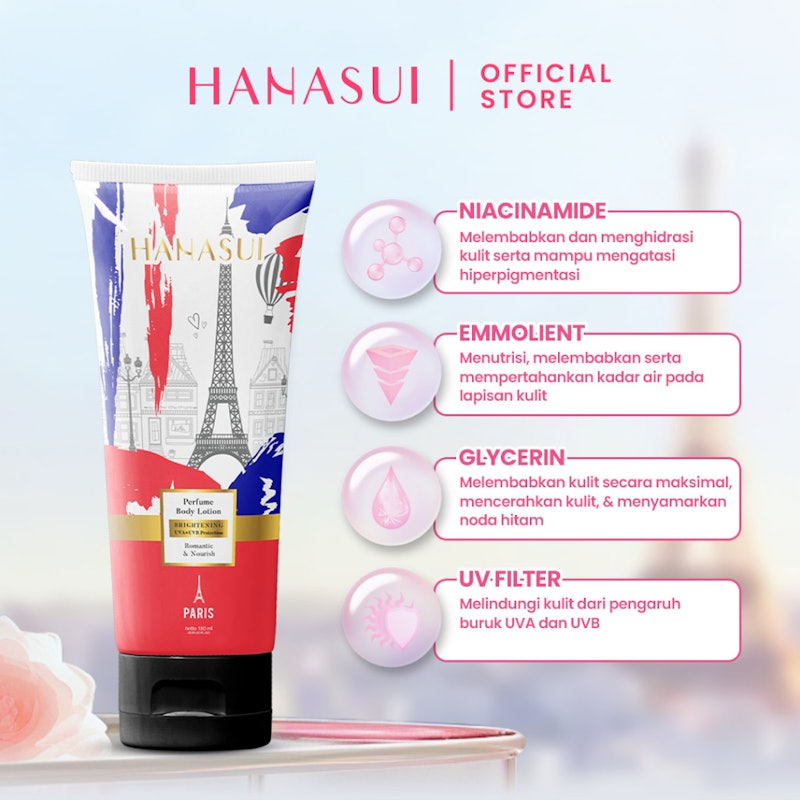 Brightening Perfume Body Lotion Paris 3