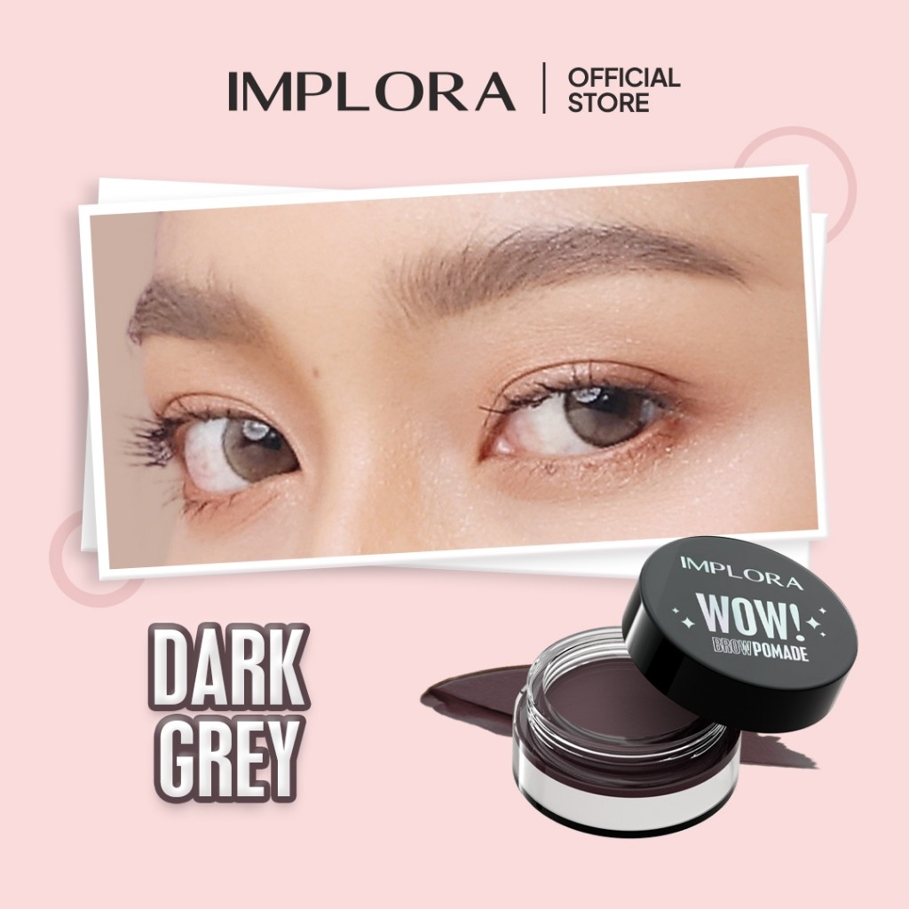 Implora Wow Brow Pomade Dark Grey Pomade