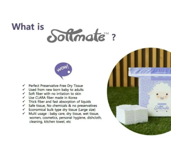 Woosu Softmate Premium Tissue 