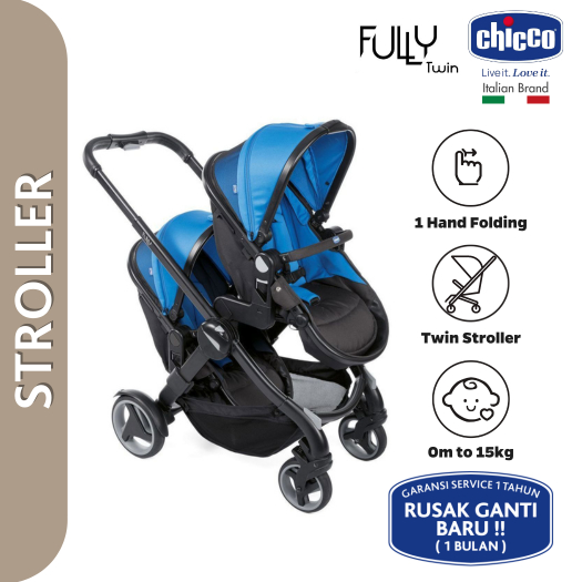 Chicco Stroller Fully Twin 2