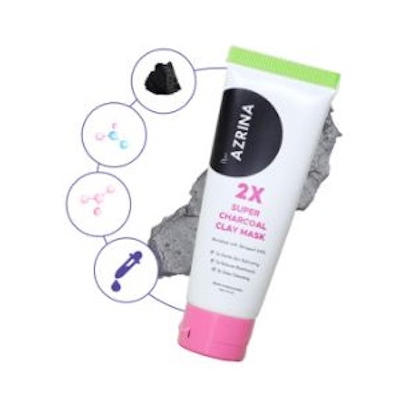 2x Super Charcoal Clay Mask 1