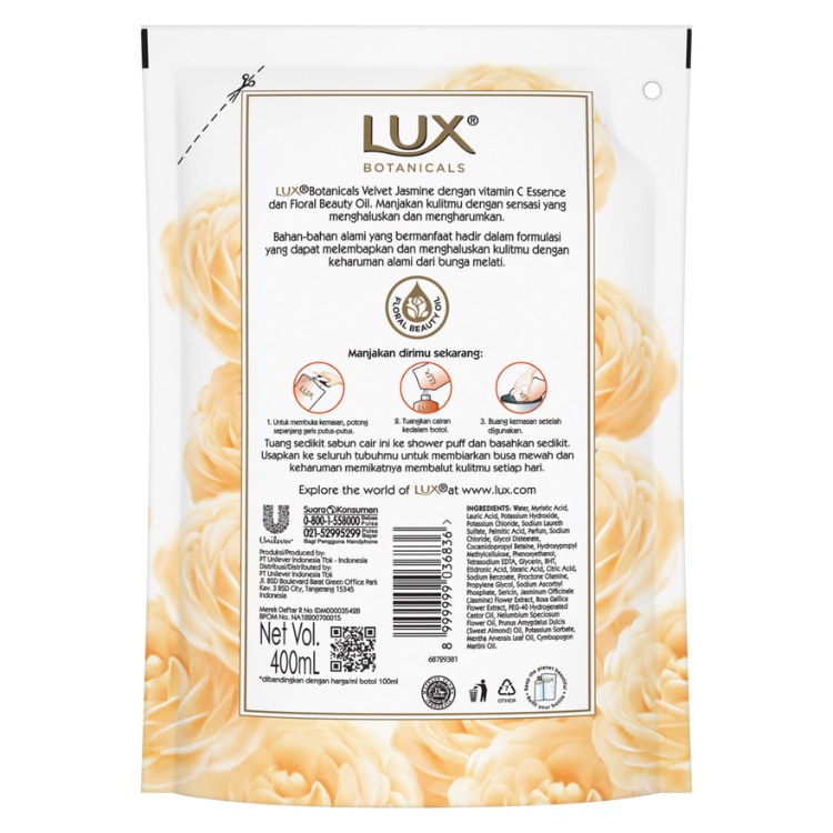 Unilever LUX® Botanicals Velvet Jasmine