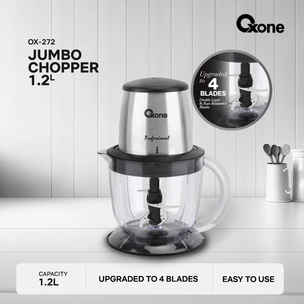 Octa Utama Oxone Jumbo Chopper 1.2 L OX-272