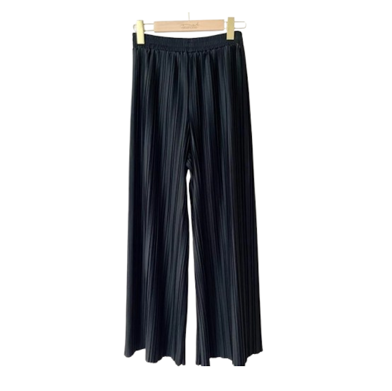 Eleanorre Kulot Pleats Hitam 1