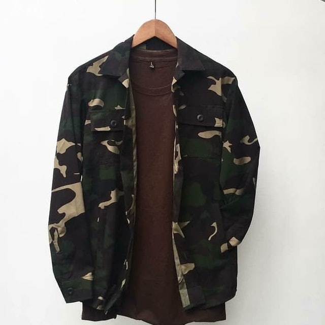 Millitary Camo Field Jacket