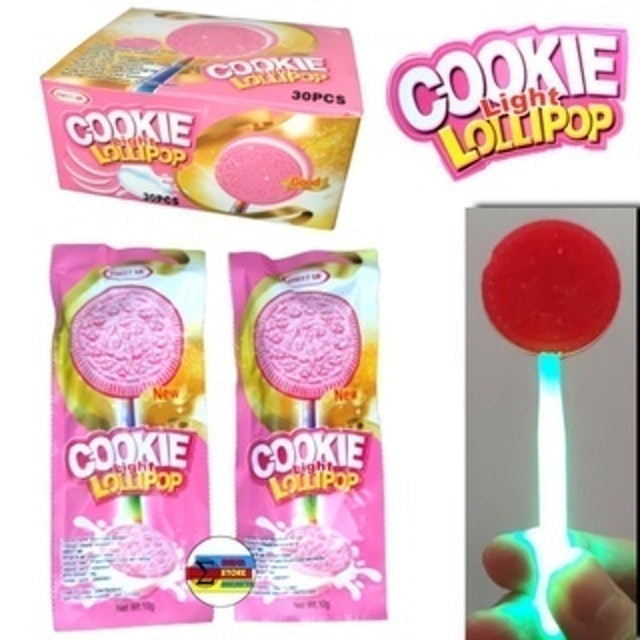 Sweet Me Cookie Light Lollipop