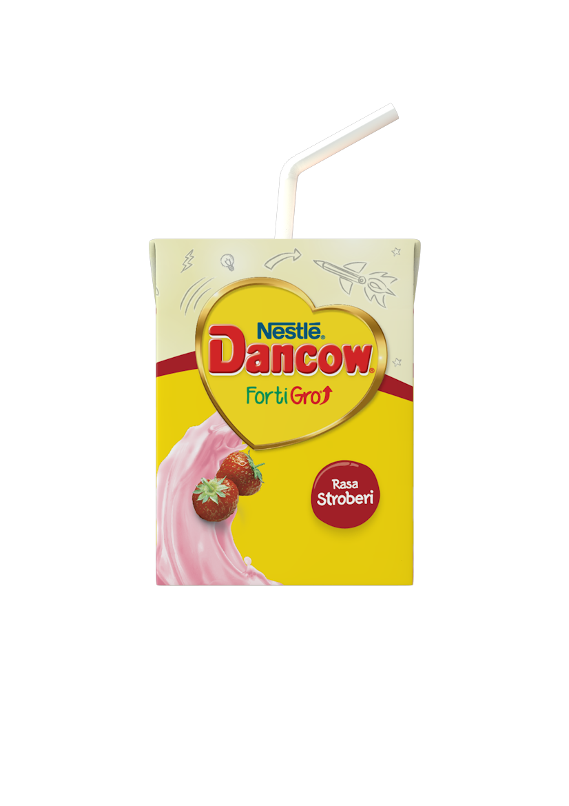 Dancow FortiGro UHT Stroberi