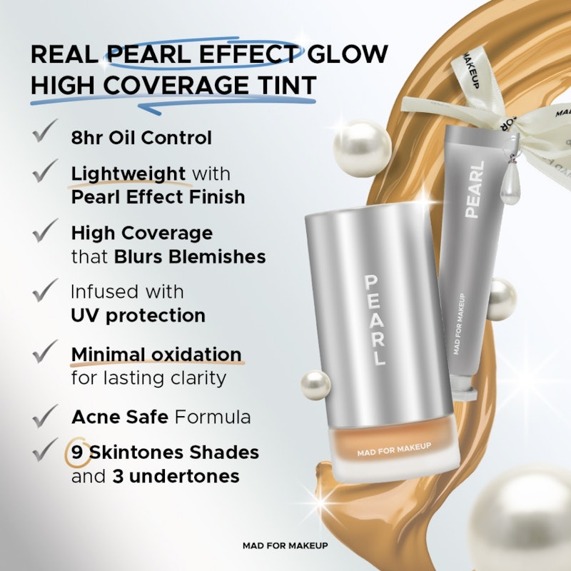 Mad For Makeup Pearl-Fect Cover Skintint - N1 Coconut 2