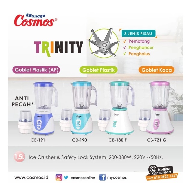 Star Cosmos Cosmos Trinity – Blender 1.5 L CB-190