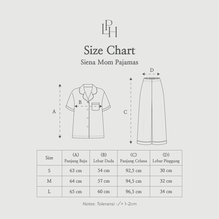 Little Palmerhaus Little Palmerhaus Siena Mom Pajamas