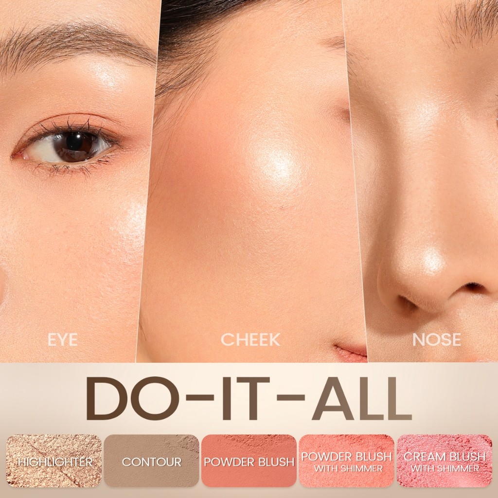 FCL Internasional Indonesia FOCALLURE Pro-Sculpt 3-in-1 Palette PP01