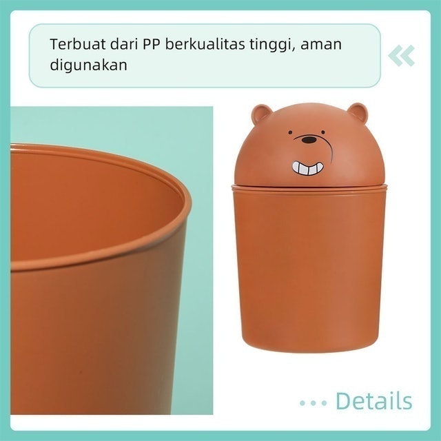 Miniso Waste Bin We Bare Bear