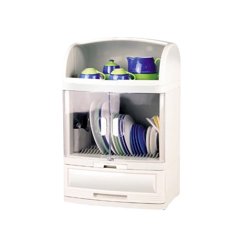Rovega Rak Piring Pladys Premium Dish Cabinet ｜ DCB-2568
