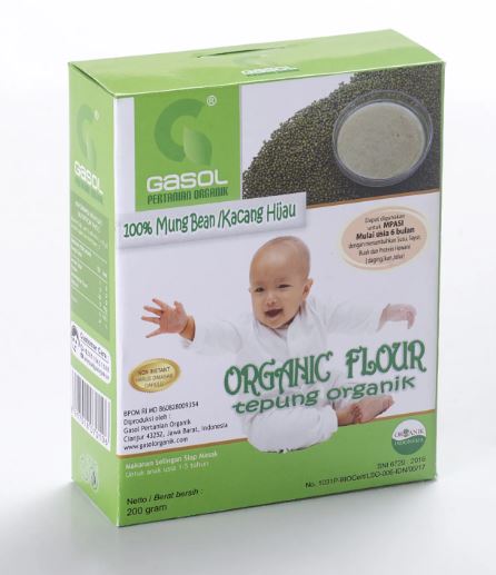 Gasol Organik Tepung Kacang Hijau