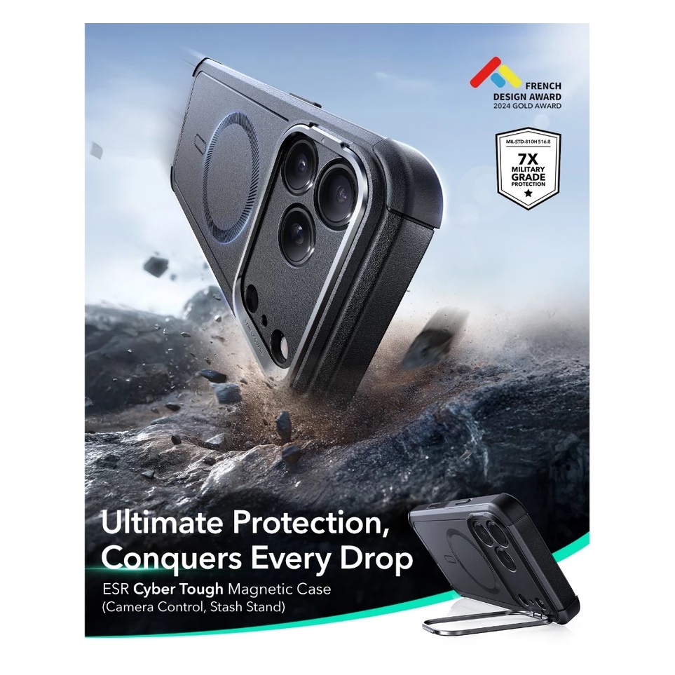 Electronic Silk Road (Shenzhen) Tech ESR Cyber Tough Case iPhone 17 Air/Pro/ProMax