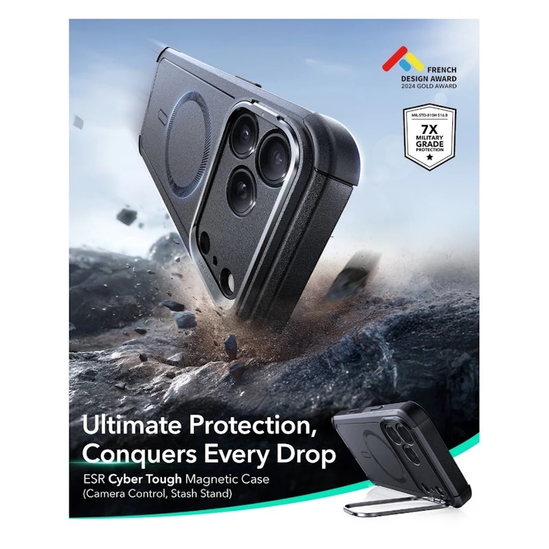 ESR Cyber Tough Case iPhone 17 Air/Pro/ProMax 3