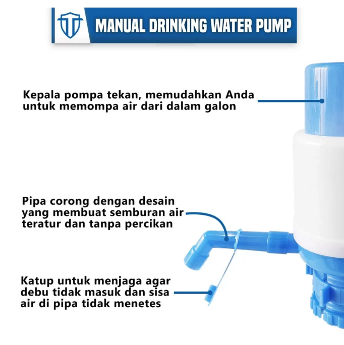  TODAX Pompa Galon Manual Drinking Water Pump