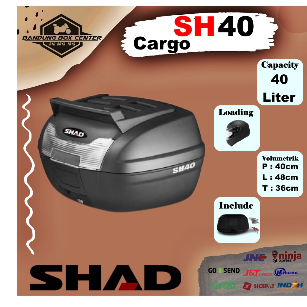 SHAD SH40 Cargo Top Case D0B40199
