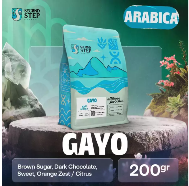 Second Step Coffee Gayo Arabica Roast Beans 2