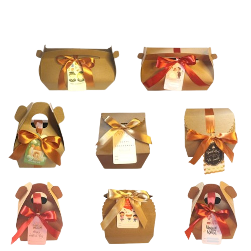 Hampers Box Coklat Pita - Dus Kue Kering 1