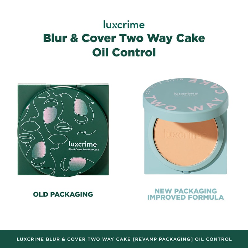 Blur & Cover Two Way Cake Oil Control Buttercream 2