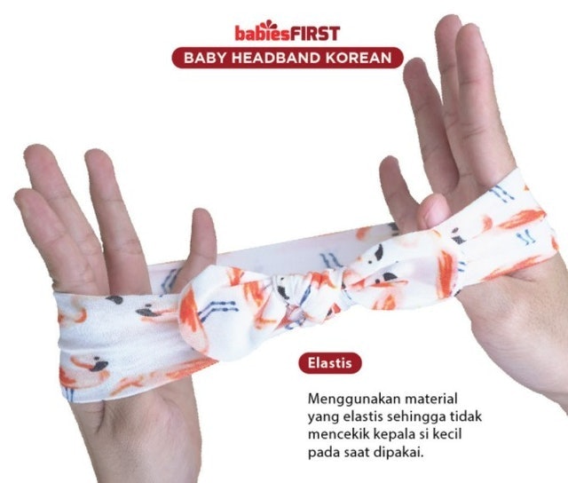 BabiesFirst Headband Korea Isi 3 Motif BF102