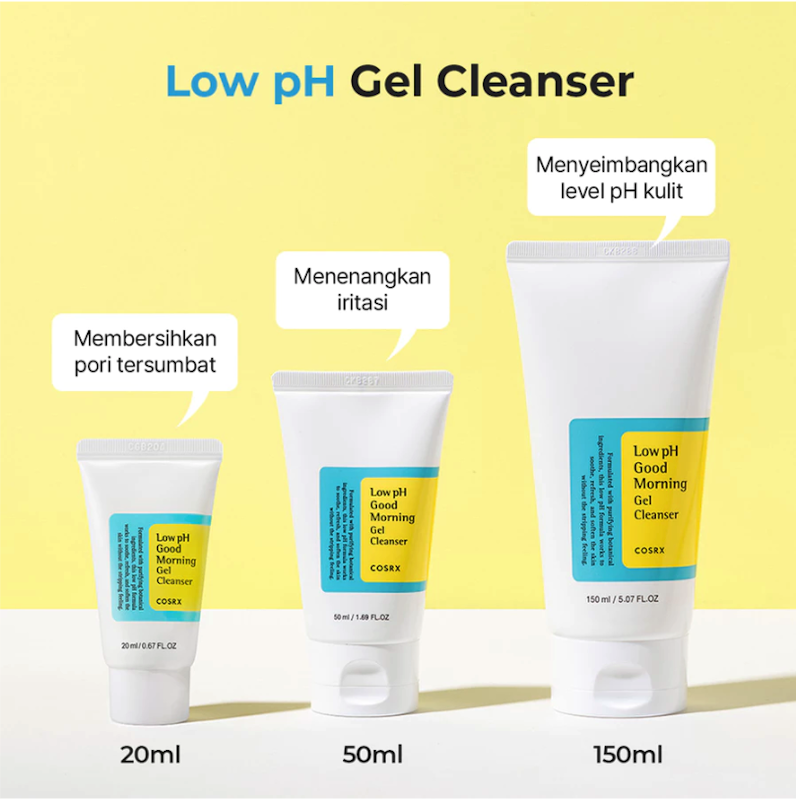COSRX Low pH Good Morning Gel Cleanser 5