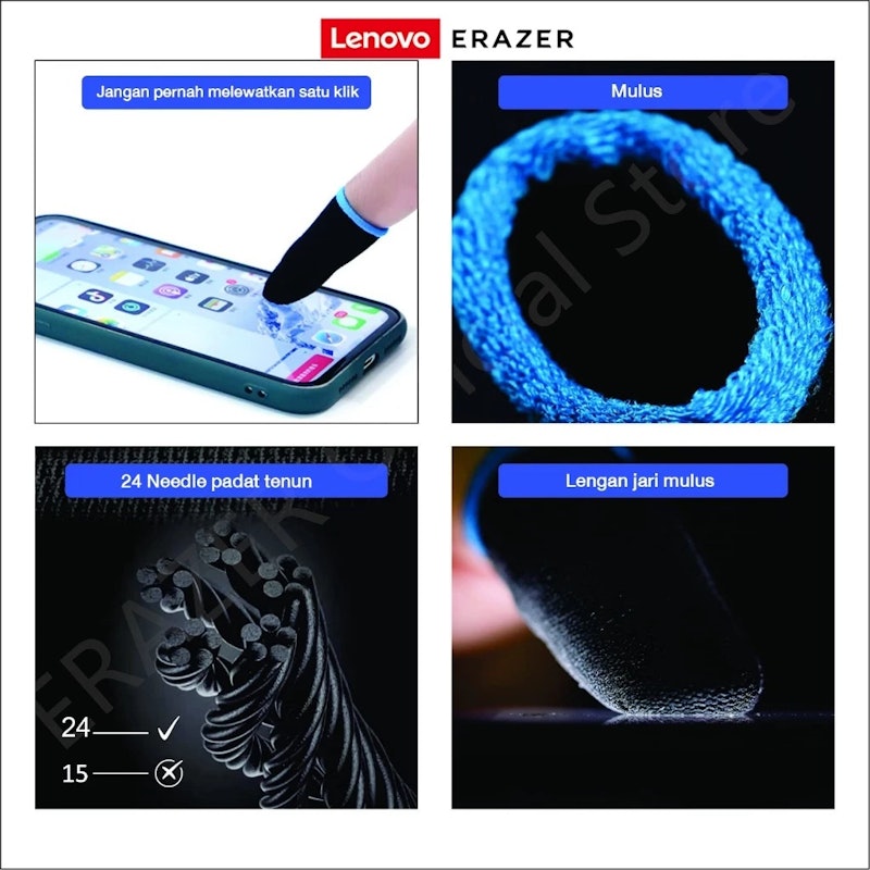 ERAZER Mobile Gaming Finger Sleeve 5