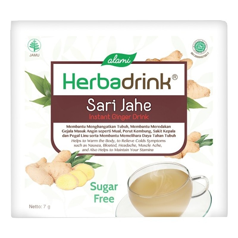 Herbadrink Sari Jahe Sugar Free 1