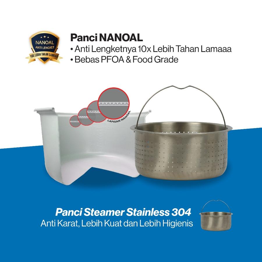 Kencana Gemilang Rice Cooker Low Sugar MCM-721 LST