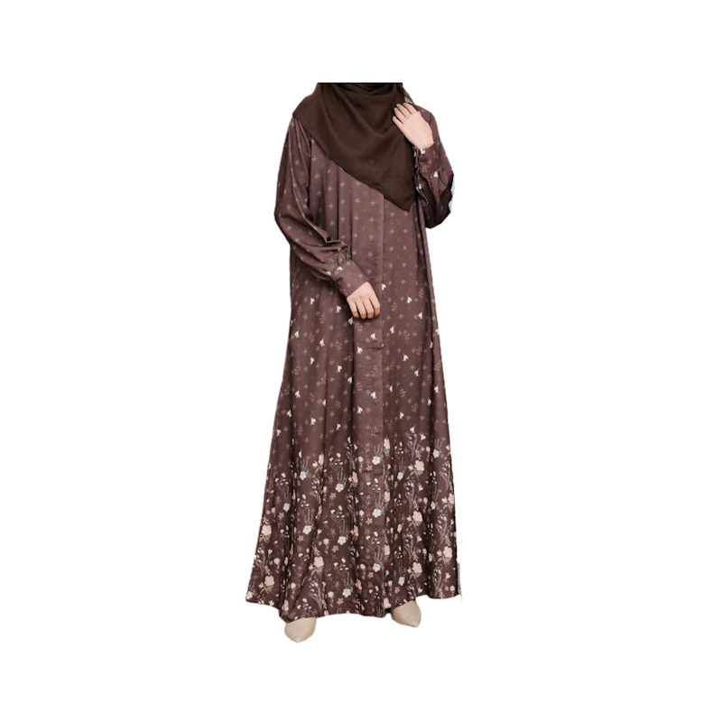 Irnanda Gamis Motif Shofy Dress 1