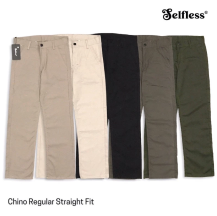 Selfless Selfless Celana Chino Straight Fit