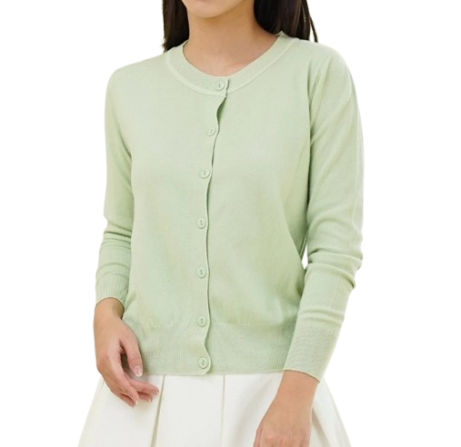 ADA Janet Cardigan Basic Knit Wanita  ｜ #R781/B618