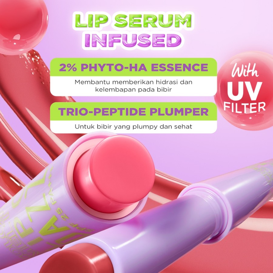 HEBE Beauty Style DAZZLE ME Color Chrome Melt To Dew Lip Click (821 Star World)