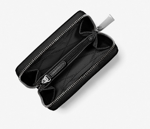 Michael Kors Jet Set Small Pebbled Leather Wallet