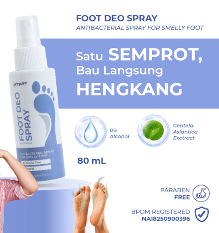 PREPARE Foot Spray 2